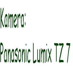 Kamera:
Panasonic Lumix TZ 7